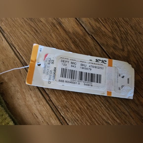 NWT Kasper Green Suede Leather Zip front Jacket Pleated Ruffled Women S PETITE - Picture 6 of 10